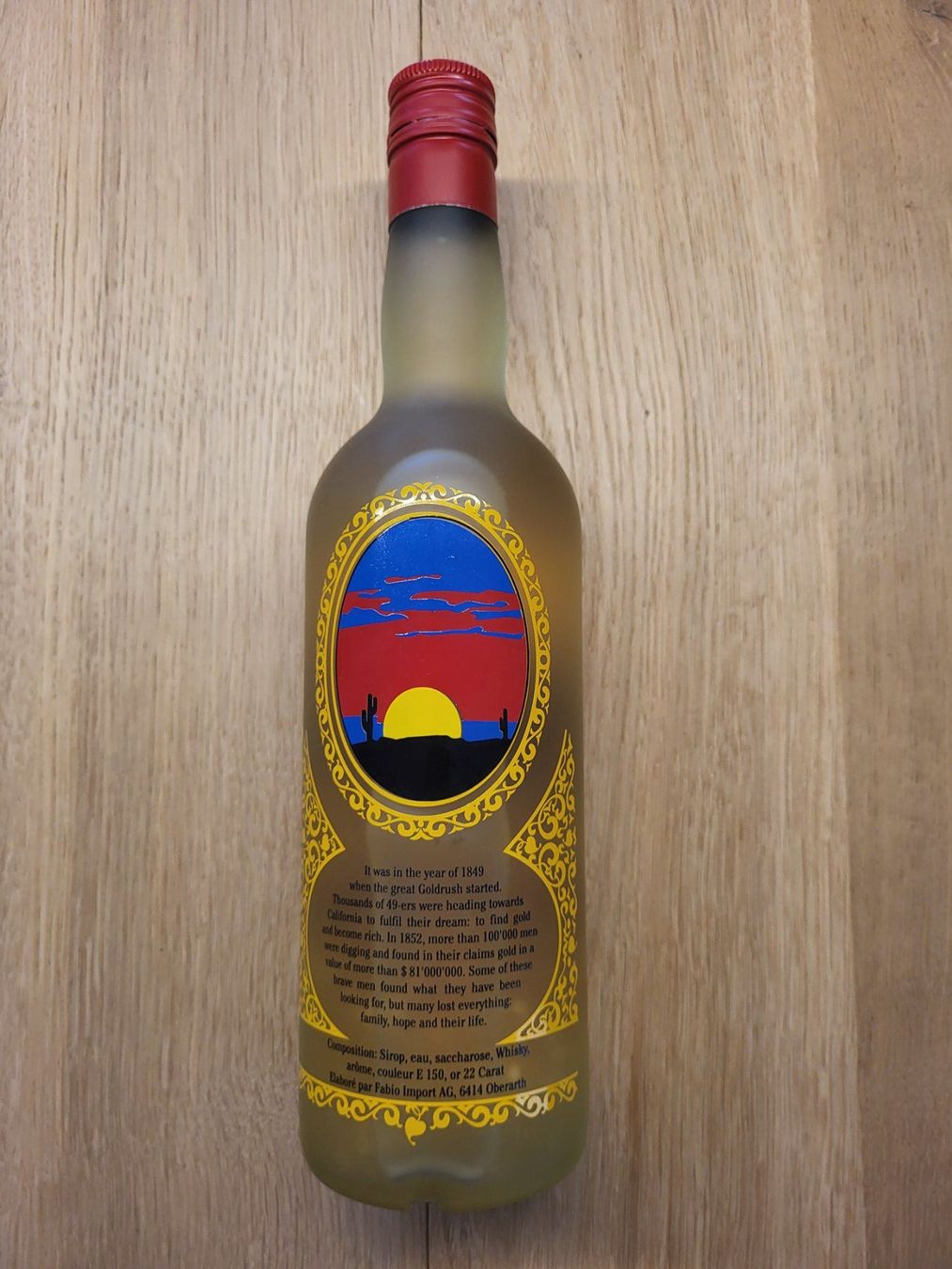 Bevande alcoliche: Goldrush Whisky Liqueur – Nuovo e nell'imballaggio originale da Volketswil venduto da Kandelaber 1