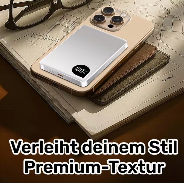 Chargements: Silberne ultradünne Powerbank für Android oder Apple – Neuf avec emballage d'origine à Herisau par Andreassom9320 1