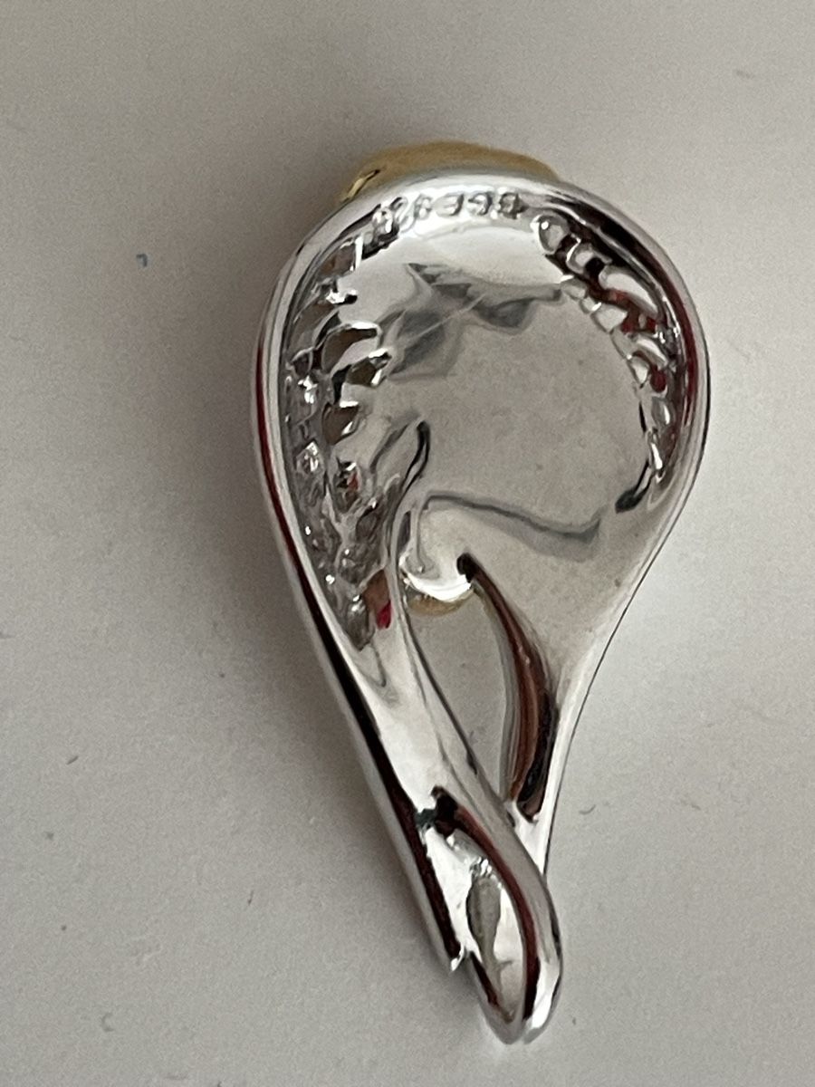 Ciondoli: Pendentif ange argent et or diamant  – Usato da Worben venduto da benit.drn 6