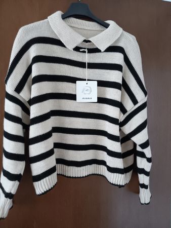 TOLLEN Damenpullover gestreift Gr.XL neu mit Etikett