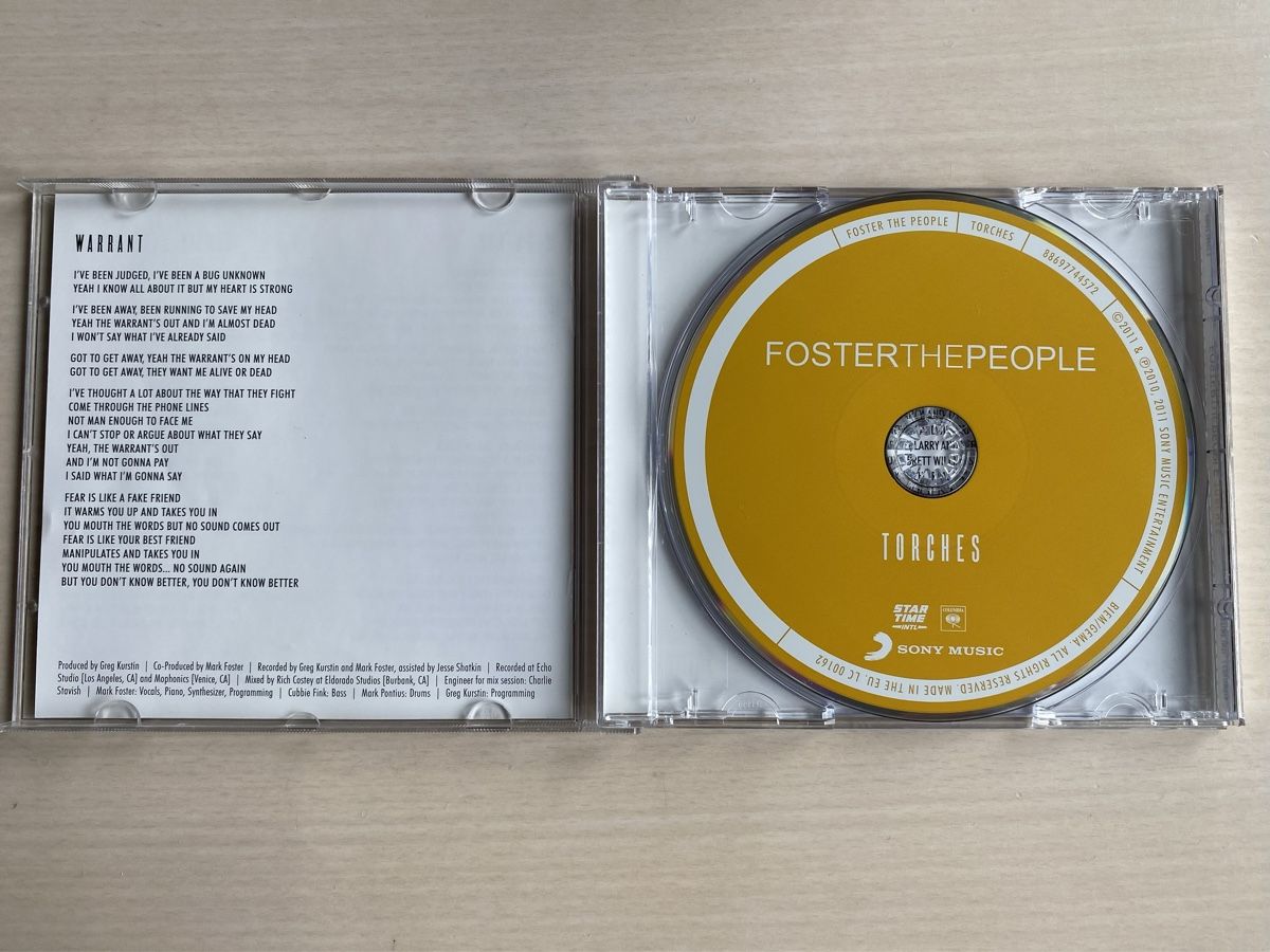 CD: Foster The People - Torches – Usato da Oberried Brienz venduto da Chyara 2
