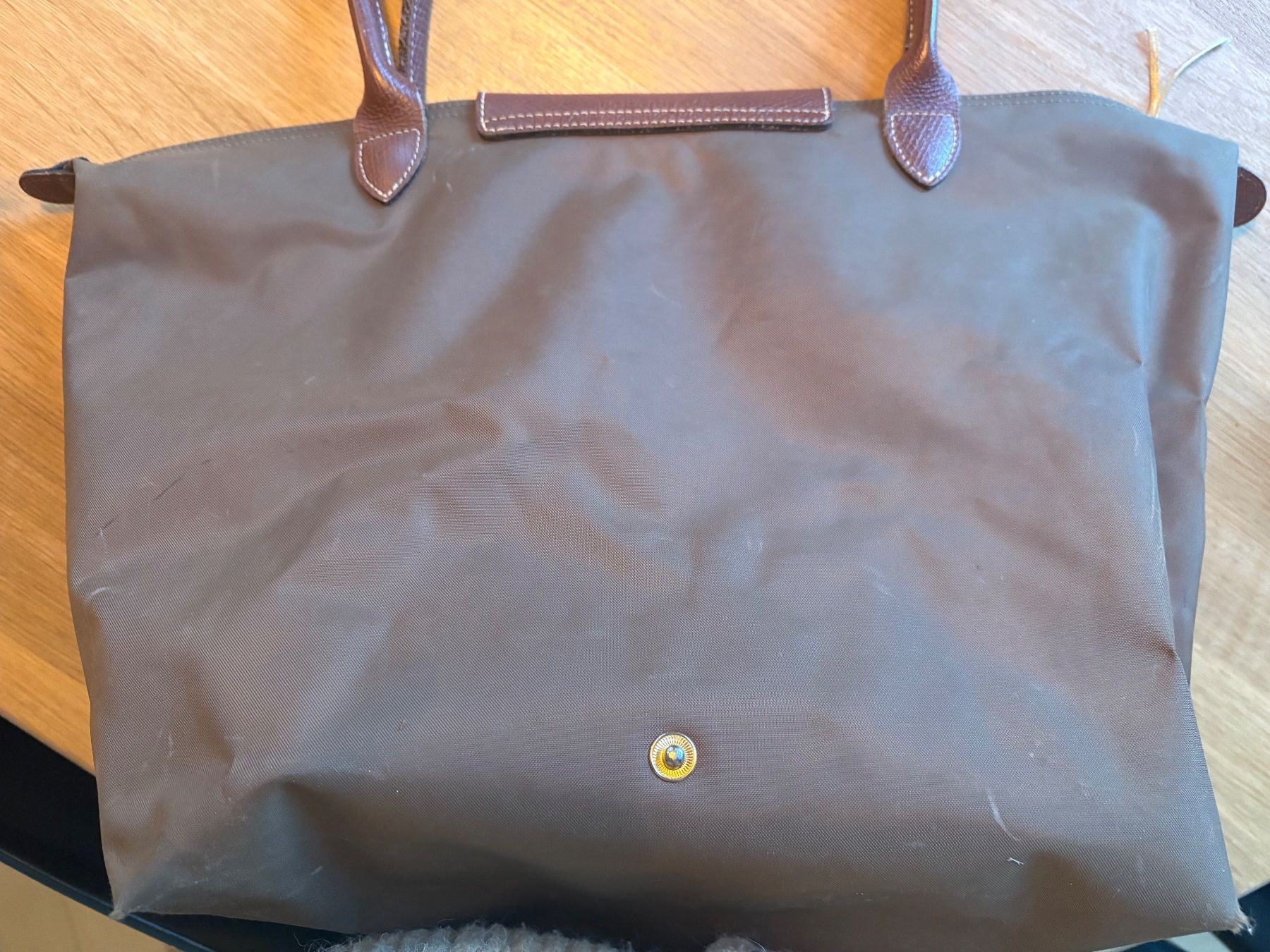 Longchamp Borse: Longchamp Tasche Olivgrün – Usato da Basel venduto da verokiko 1