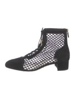 Christian Dior  Suede Lace-Up Boots