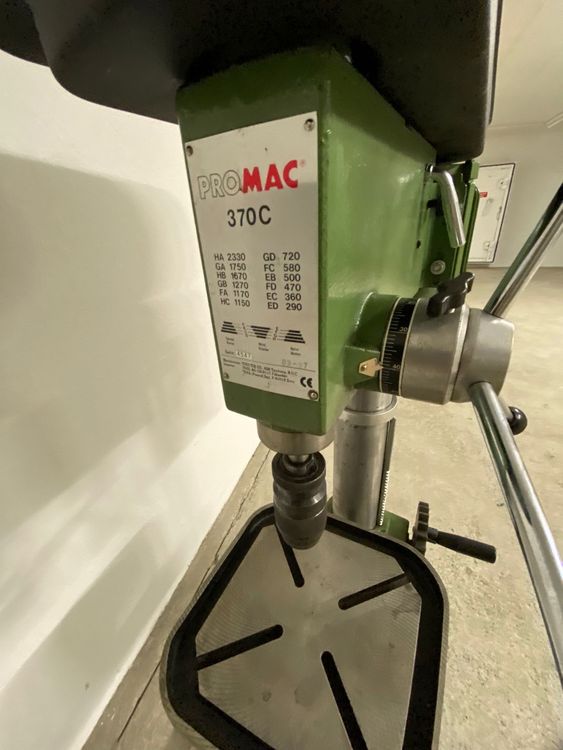 TISCHBOHRMASCHINE PROMAC 370C (Gebraucht) in Aadorf für CHF 700 – nur ...