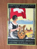 AK  1928 Eidg. Sängerfest Lausanne  ungelaufen  (G1758)