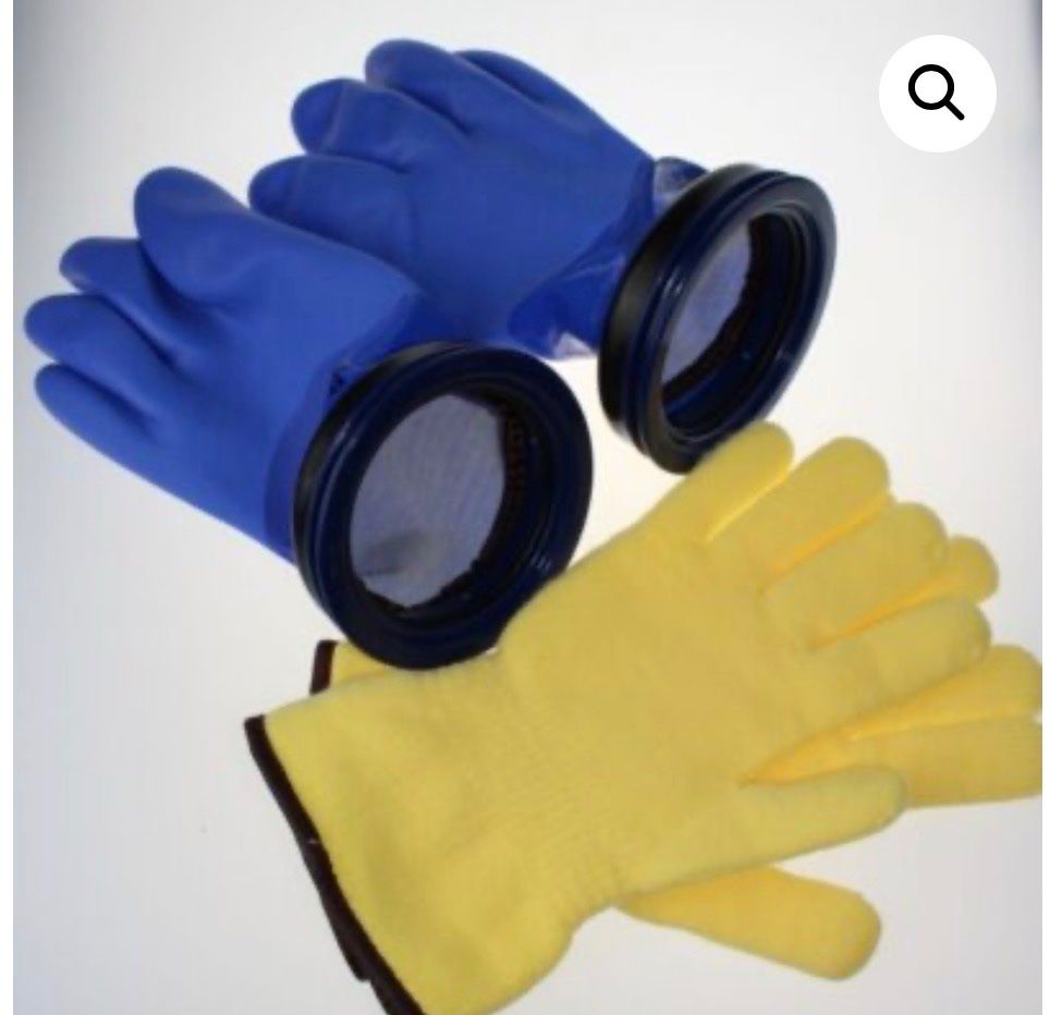 Guanti & manicotti: Trockenhandschuhe Checkup Dive System Gr. M – Nuovo e nell'imballaggio originale da Pfäffikon ZH venduto da Deko-Stopp