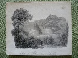 CHUTE DU RHIN PRES SCHAFFHOUSE