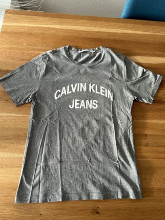 Calvin Klein Jeans T-Shirt Grau, Grösse S, Top Zustand!
