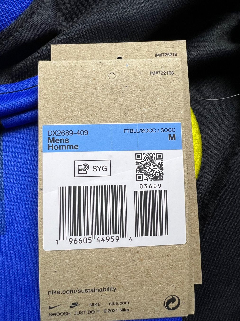 Nike Canottiere & Pantaloni: Inter Mailand 2023/2024 Trikot NEU – Nuovo e nell'imballaggio originale da Lüchingen venduto da Jersey_Time 4