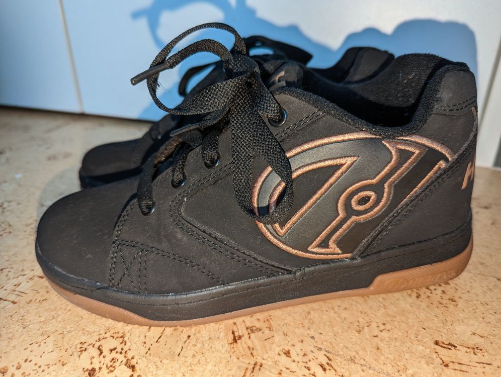 HEELYS POP 5 Schuhe Mit Rollen - Schwarz/Grau/Grün Für Kids Mit ABEC 5 Lagern