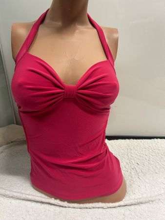 SEXY TOP NECKHOLDER FUCHSIA GR S NEU