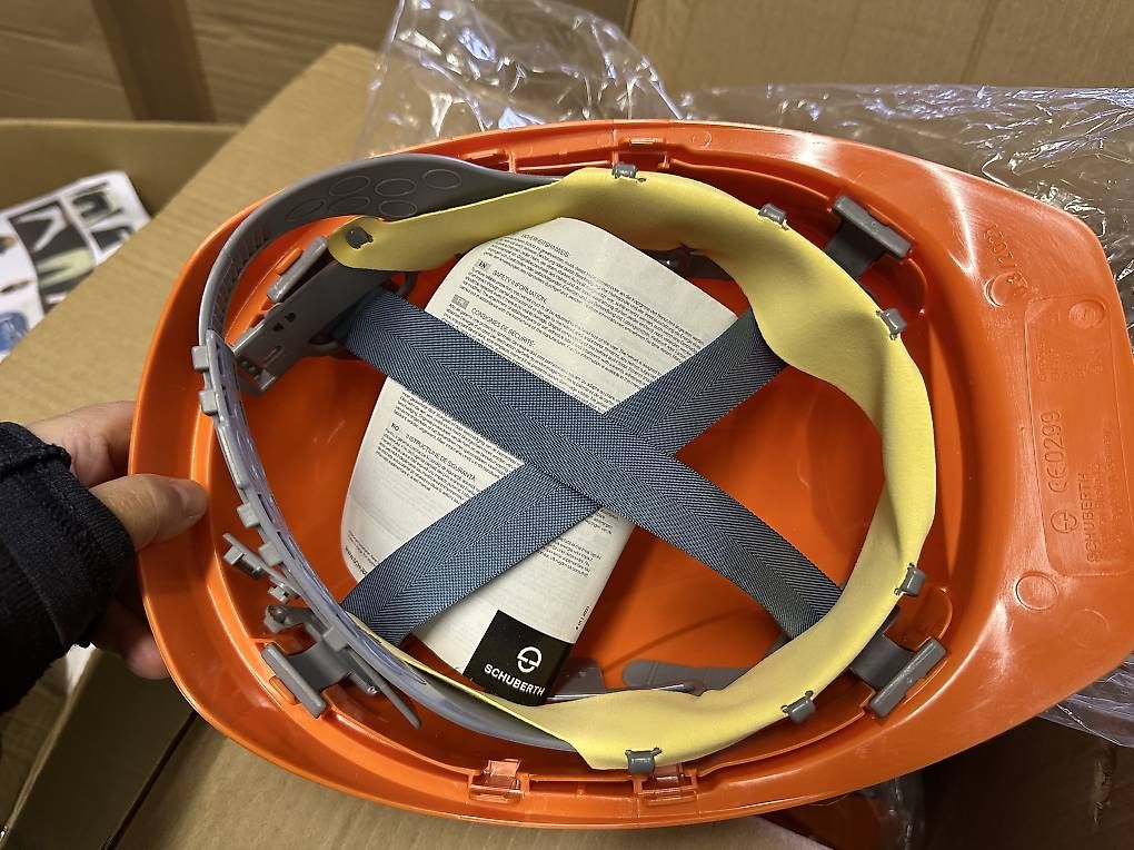 Protezione per viso e udito: 6Stk. neue Schuberth Schutzhelme Gr.2 – Nuovo (secondo la descrizione) da Necker venduto da liq24 1