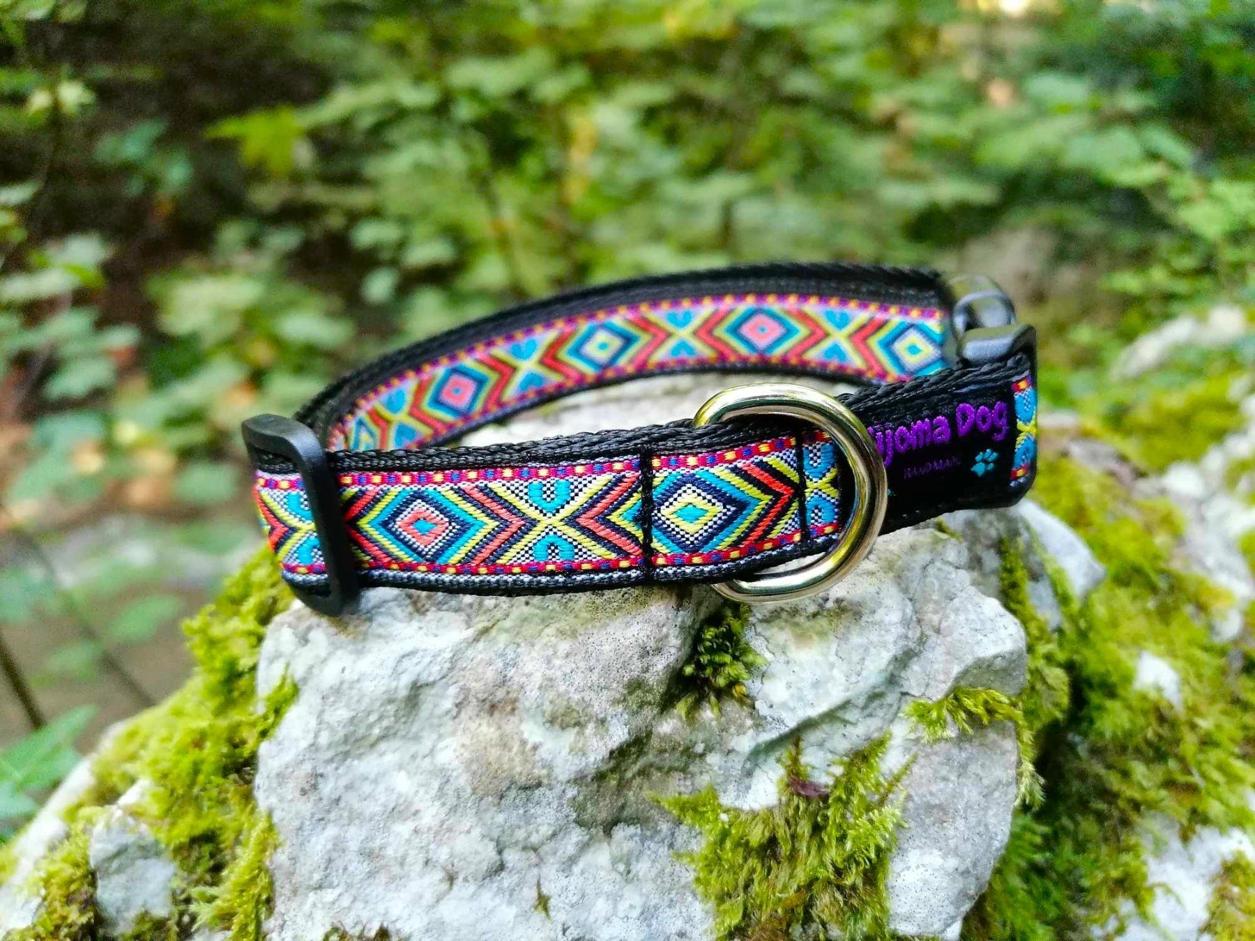 Guinzagli & Collari: Hundehalsband 2cm "Django" handgemacht – Nuovo e nell'imballaggio originale da Grenchen venduto da KijomaDog 1