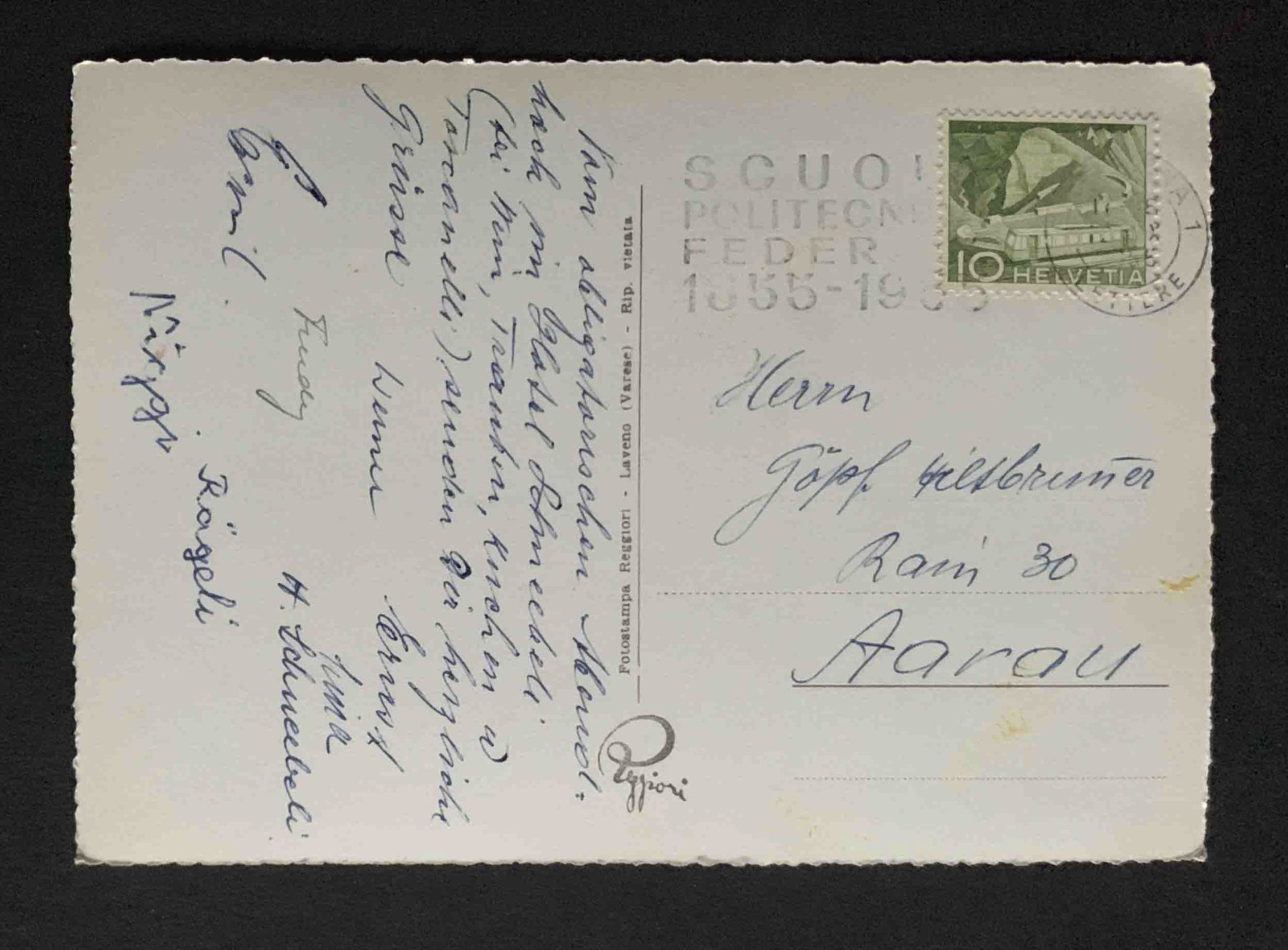Cartoline postali: AK Germignaga Panorama – Usato da Goldau venduto da artelier1 1