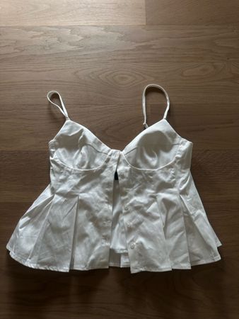Popelin Oberteil Zara - Grösse S