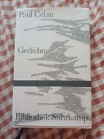 Paul Celan Gedichtband Suhrkamp illustriert Hardcover