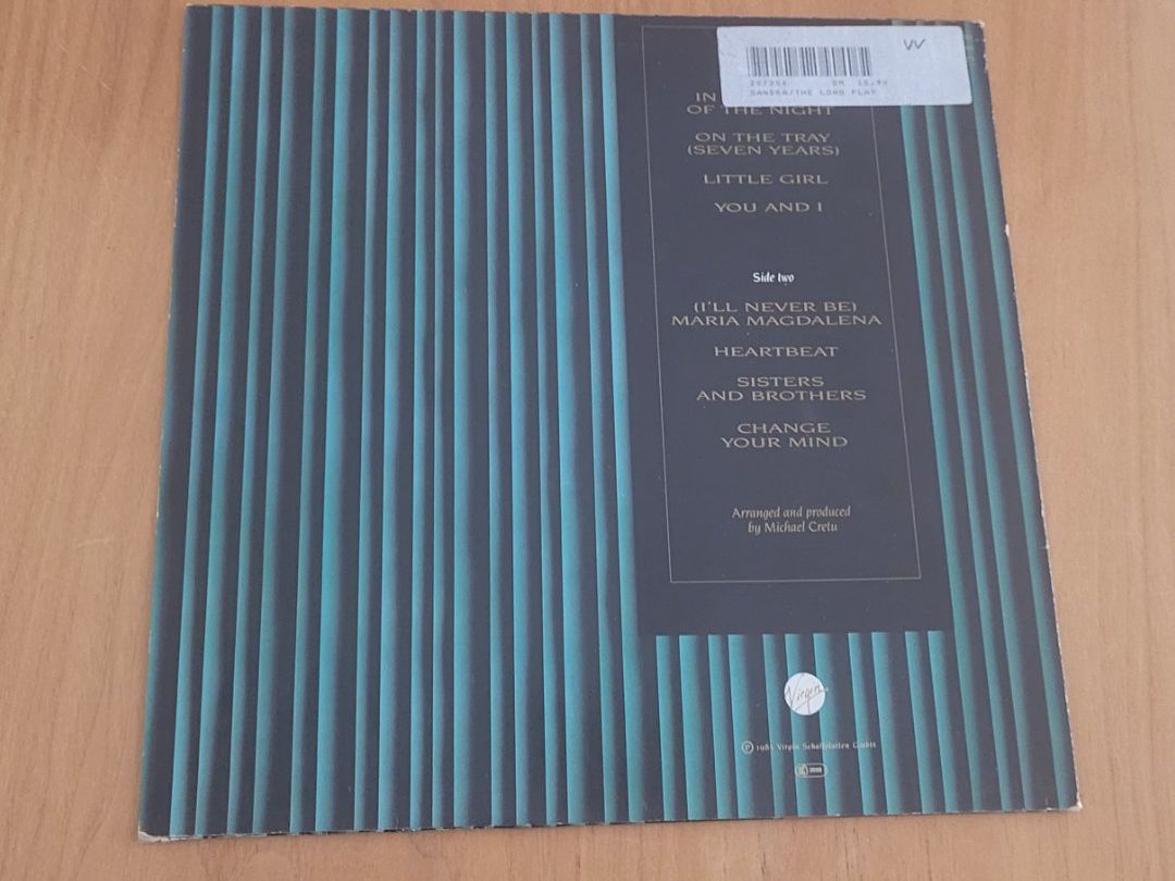 Dischi in vinile: LP  Sandra – Usato da Martigny venduto da MZ-67 1