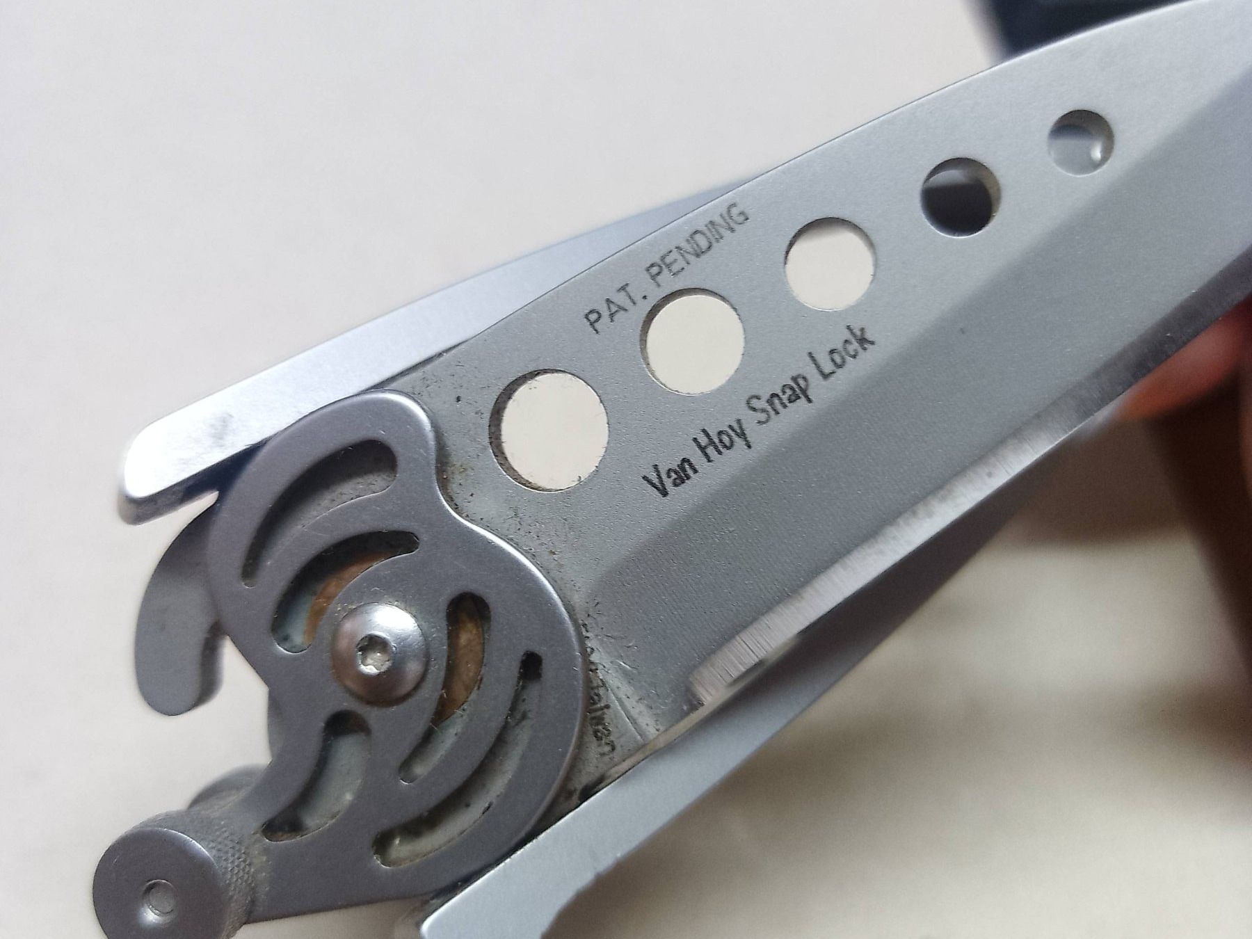 Coltelli tascabile: Messer - "CRKT" . Van Hoy Snap Lock – Nuovo (secondo la descrizione) da Sorengo venduto da 74in 3