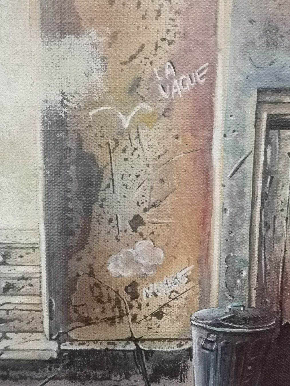 Gemälde: HUILE SUR TOILE SIGNÉE REGAMEY – Gebraucht aus Genève von Qanil77 4