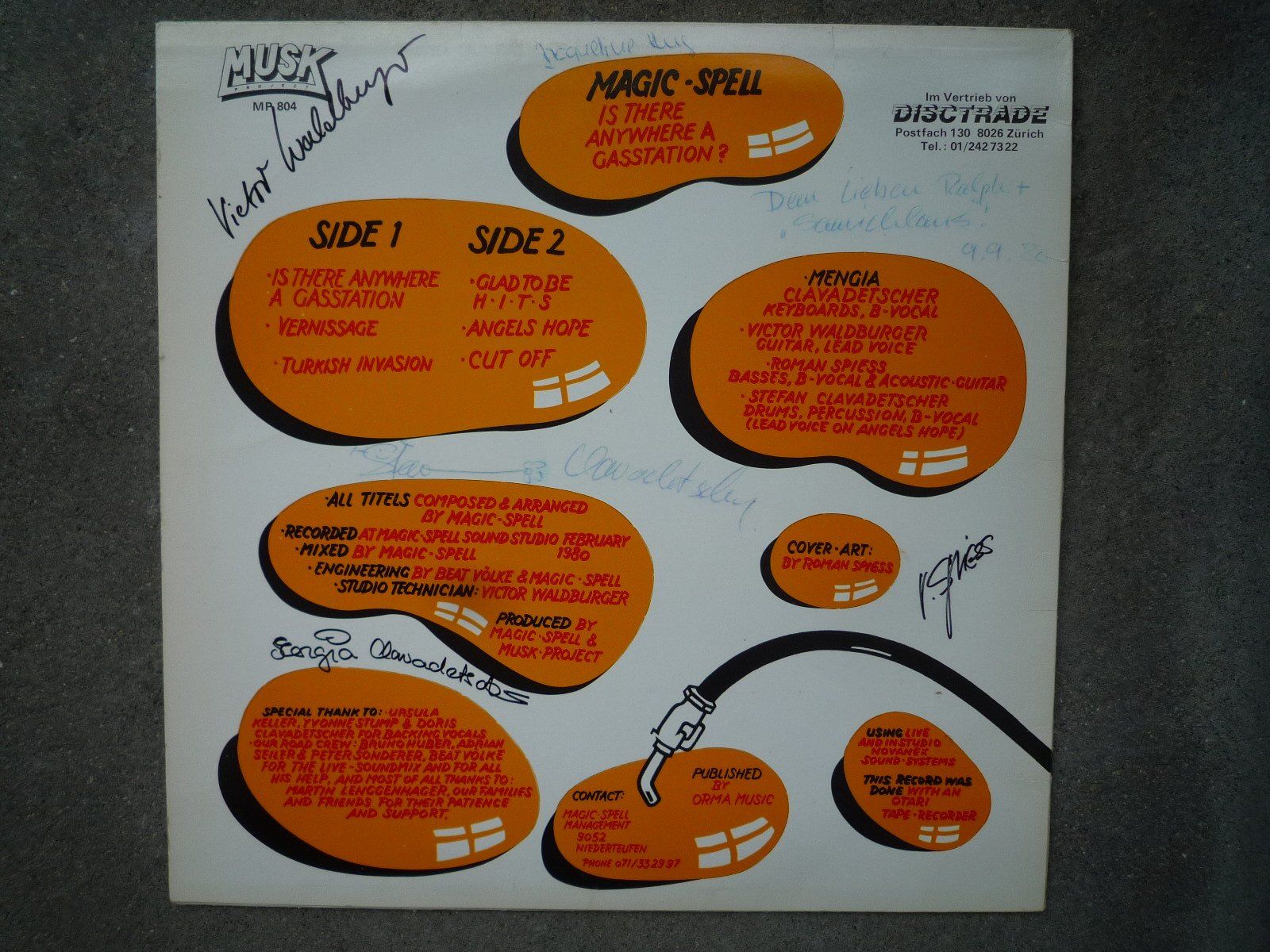Dischi in vinile: Schallplatte LP von Magic Spell – Usato da St. Gallen venduto da Gartenfreund 1