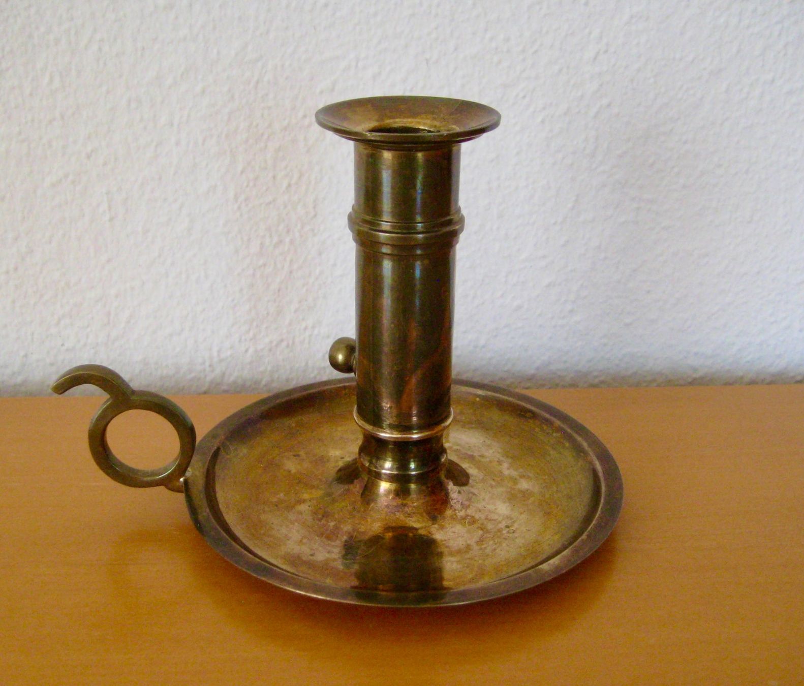 Portacandele: Alter Kerzenhalter Messing / verstellbar – Usato da Langendorf venduto da Happy11