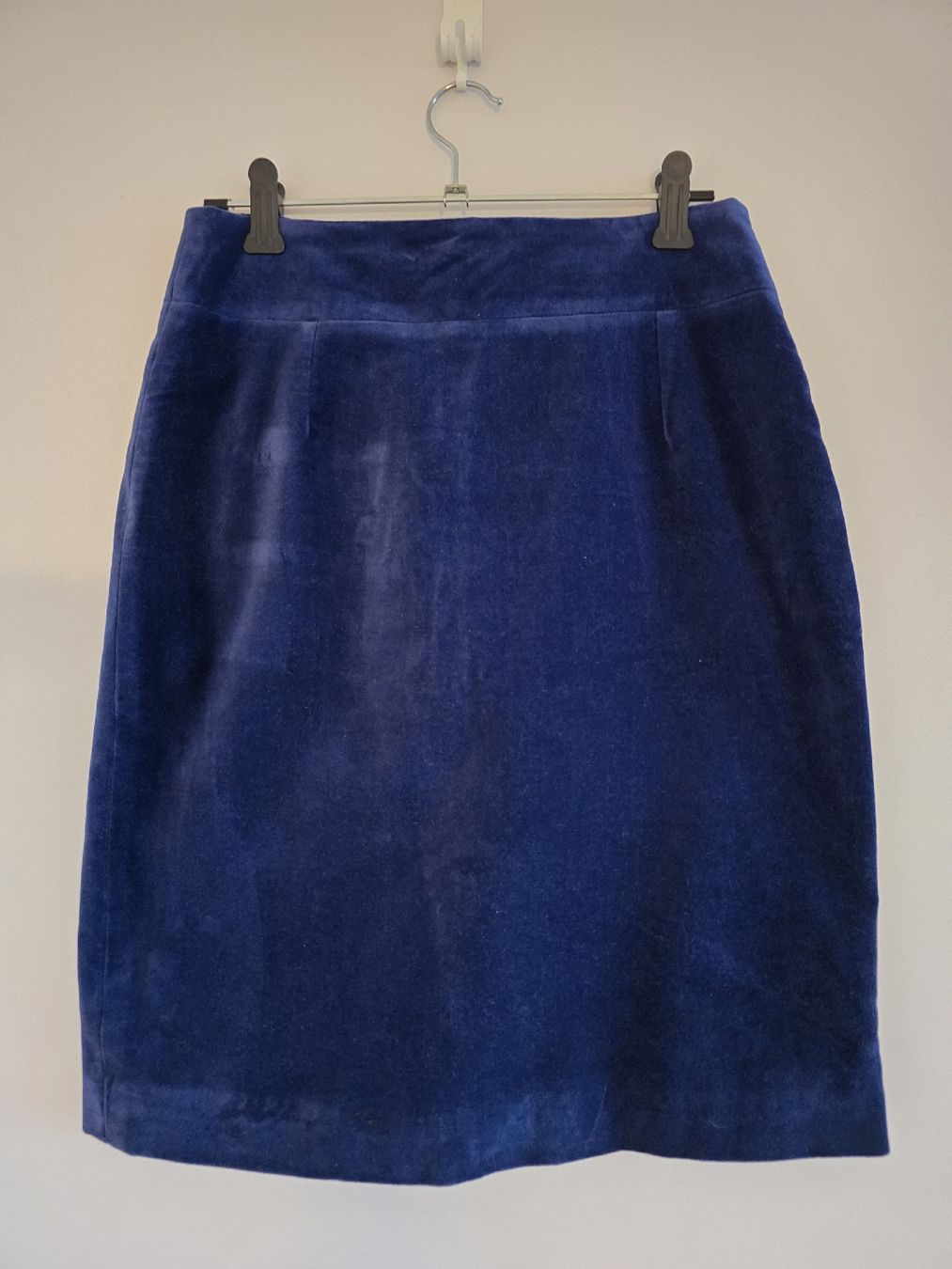 Gonne: Eleganter dunkelblauer Samtrock mit Futter – Usato da Männedorf venduto da san_pnv8