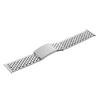18mm 9Row Beads of Rice Steel Bracelet, Gay Frères GF Style