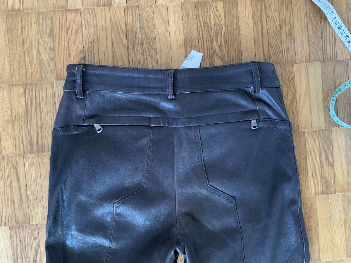 Pantaloni: Emporio armani lederhose lammleder – Usato da Zürich venduto da Nikuska32 5
