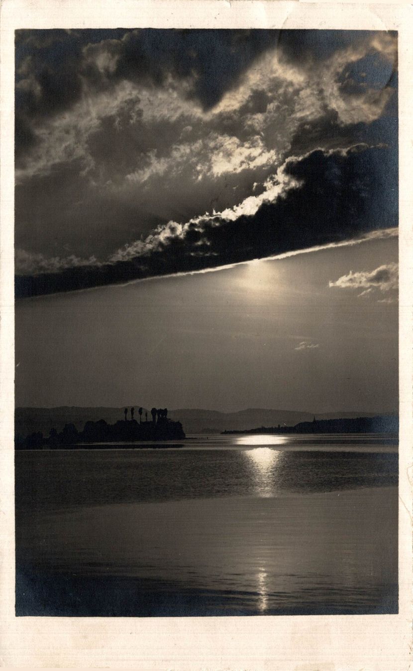 Cartoline postali: Abend bei Rapperswil – Usato da Bronschhofen venduto da Astore
