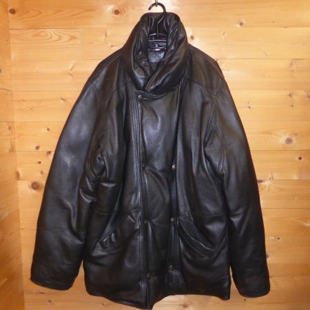 Lederdaunenjacke Gr. XL