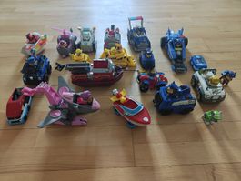Large Paw Patrol Toy Vehicle Bundle - Summer Fun Collection!