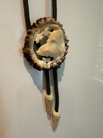 Hirschrose mit Keilermotiv