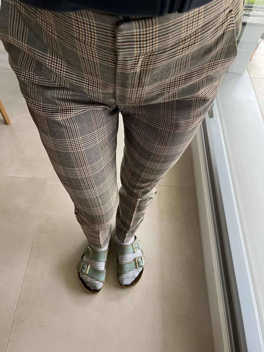 Massimo Dutti Pantaloni: Massimo dutti classic british check trousers – Nuovo (secondo la descrizione) da Corsier GE venduto da Karol_save_planet 2