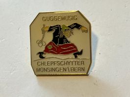 1 Pin Guggemusig Chlepschytter Münsingen Bern