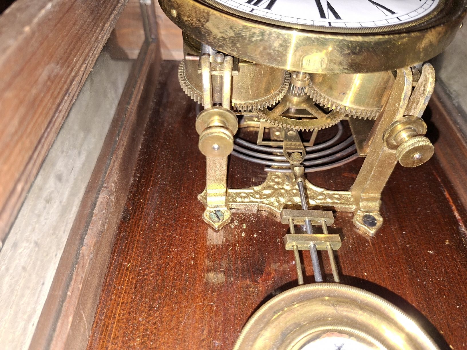 Orologi da terra & Orologi da parete: Antike Wanduhr, Holzgehäuse – Usato da Boll venduto da romanm0 2
