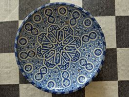 Grand plat marocain acheté au Maroc, à poser ou à suspendre