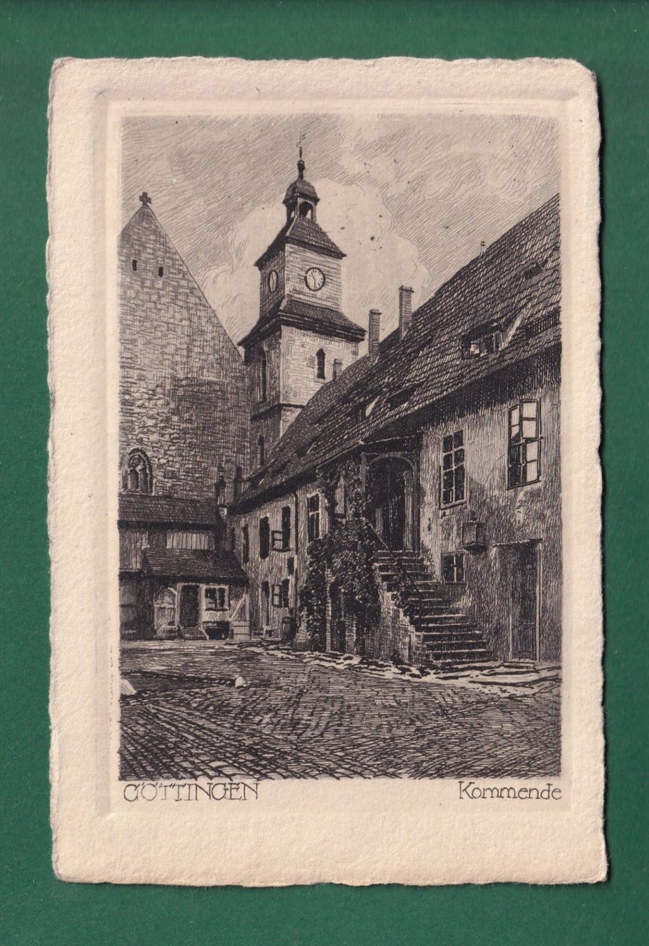 Cartoline postali: GÖTTINGEN - Kommende - 1923 – Usato da Pully venduto da nicecards-shop