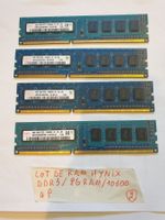 Lot de Ram Hynix DDR3 /10600 2Gram