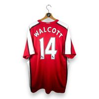 ORIGINAL 2008-09 Arsenal Home Shirt Walcott #14 (XL)