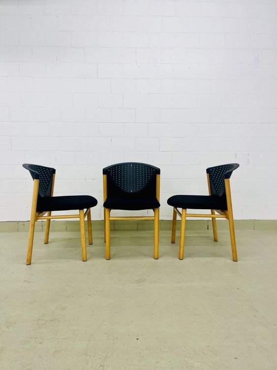 WILKHAHN kendo ドイツ 3er Set Wilkhahn Kendo stapelstühle (Gebraucht) in