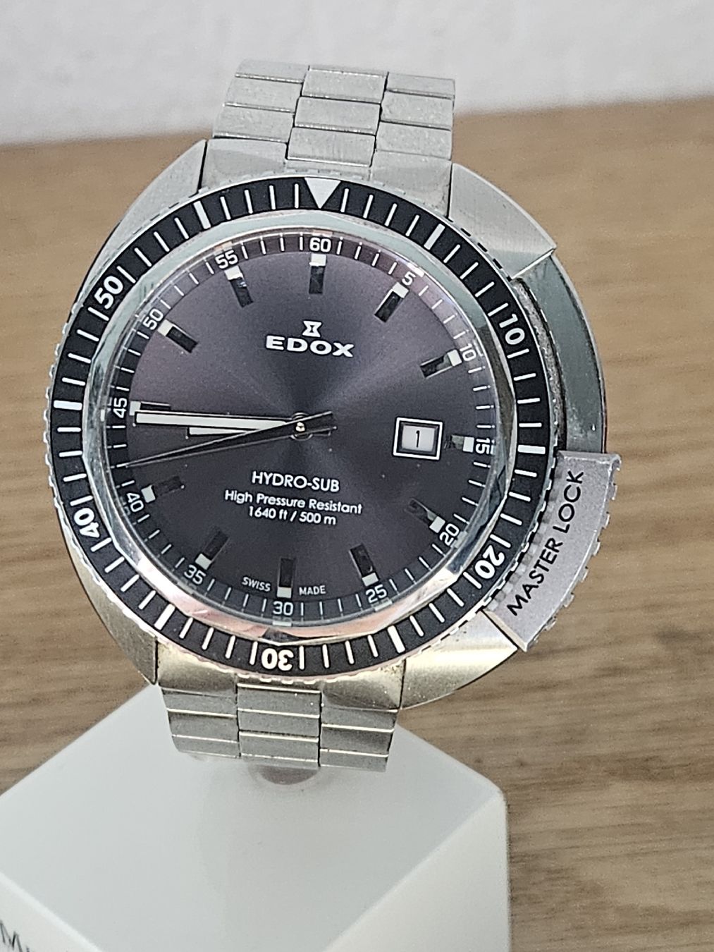 Edox Uhren: Edox Hydro-Sub Herrenuhr 48mm 500m – Gebraucht aus Flamatt von pie_f9zm 2