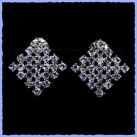 ♛ Tansanit Ohrstecker 925 Silber