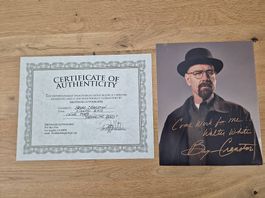 Brian Cranston Autogramm/Zertifikat Breaking Bad