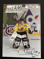 Eishockey Torhüter Thomas LIESCH Unikat mit Autogramm
57