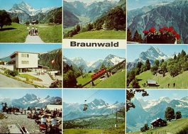 BRAUNWALD Braunwaldbahn - Sessellift