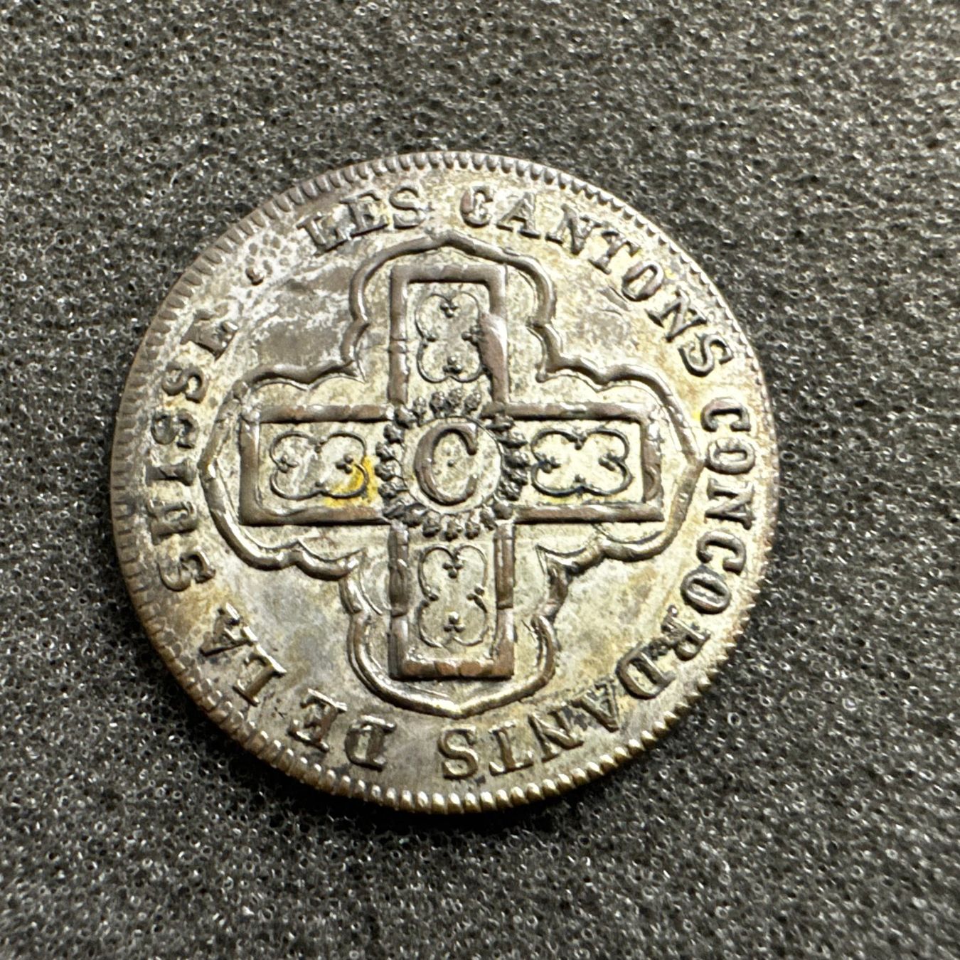 Tutti le monete: Batzen Kanton Waadt 1828 -unc – Usato da Reitnau venduto da tb-muenzen