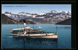 Vierwaldstättersee, Binnenschiff Salond