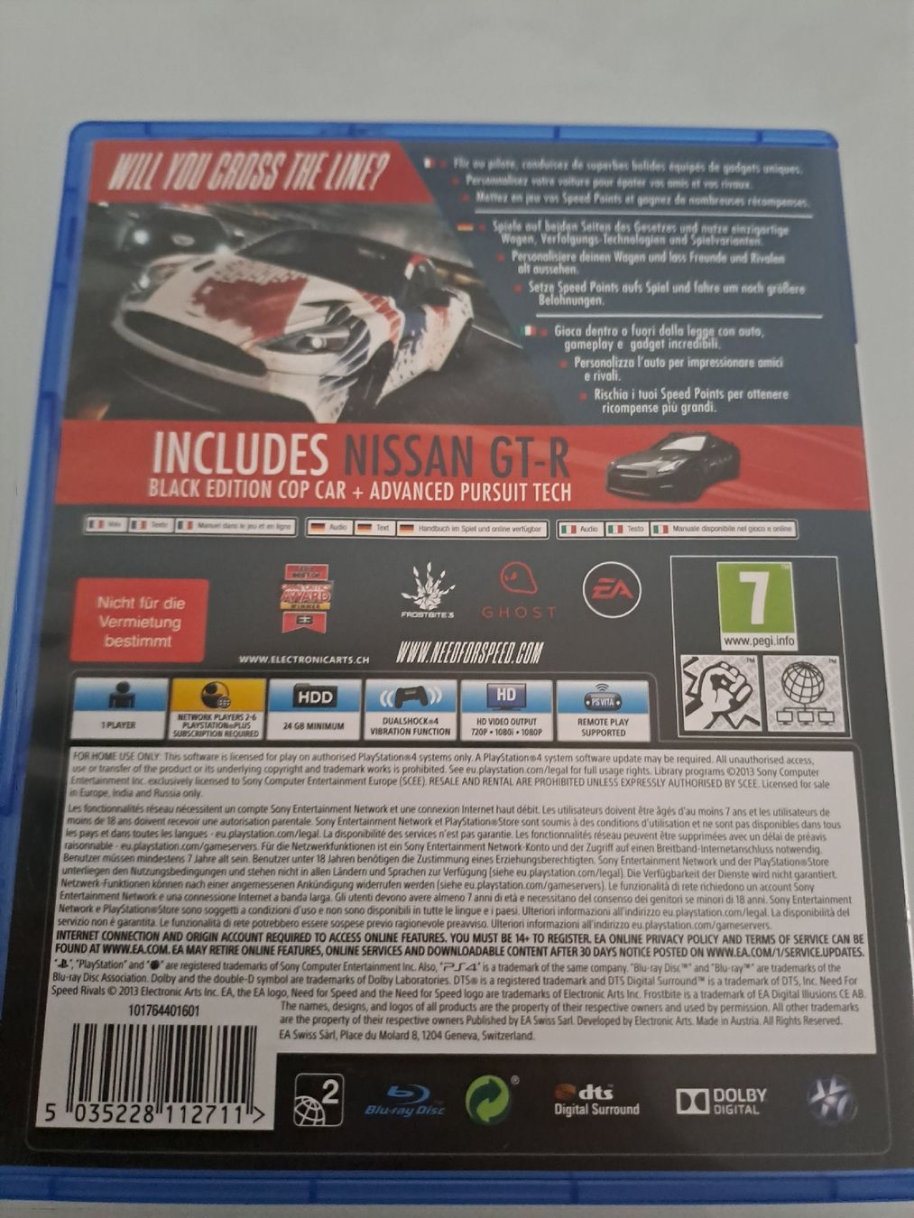 Giochi: Need For Speed Rivals, PS4 Spiel – Nuovo (secondo la descrizione) da Dietikon venduto da Aro79 3