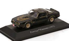 Pontiac Firebird TransAm 1977-1979 schwarz / Decor gold 1:43