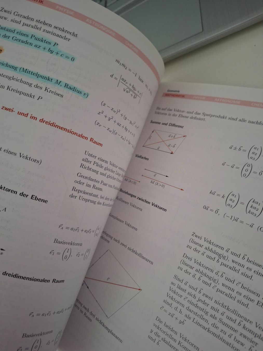 Libri: Formeln Tabellen Begriffe Mathematik Physik Chemie – Usato da Walterswil SO venduto da peiper2 4